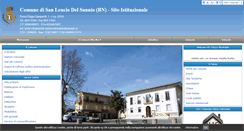 Desktop Screenshot of comune.sanleuciodelsannio.bn.it